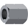Stainless Steel NPT hexagonal adaptor fixed female