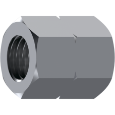 Stainless Steel NPT hexagonal adaptor fixed female ZN10310202