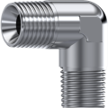 Stainless Steel 90° elbow male NPT - male NPT