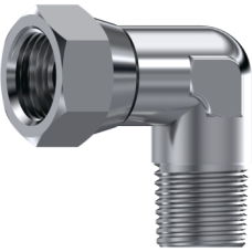 Stainless Steel 90° elbow male NPT - swivel female NPSM ZN11931212