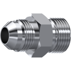 Stainless Steel ORFS Male - 37° JIC Male ZOR2040404