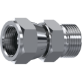 Stainless Steel ORFS Male - 37° JIC Swivel female