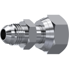 Stainless Steel JIC Male - ORFS Swivel female ZOR3050606