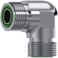 ORFS elbows stainless steel