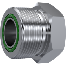 Stainless Steel ORFS Male plug ZOR1040400
