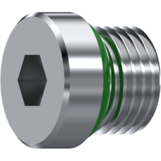 Stainless Steel Male allen O.Ring Boss plug ZS640906