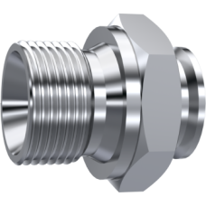 Stainless Steel Welding  BSP 60° Male with guide Z103504