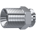 Stainless Steel Welding BSPT Male 60° with guide