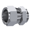Welding JIC female 37° swept  with guide double hexagon