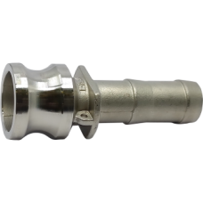 Male Camlock coupling, with serrated hose shank Type E ZE012