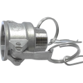 Female CamlockCoupling, male NPT threaded Type B