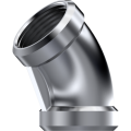 Female-female elbow 45° FIG.120