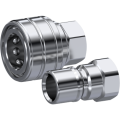Stainless Steel Quick couplings free flow TrAle 7241-B