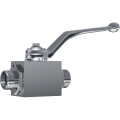 Stainless Steel 2 Way ball-valves: tube connection serie S DIN 2353