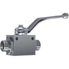 Stainless Steel 2 ways ball valve: tube connector light serie TrAle ZGB2V 10 L