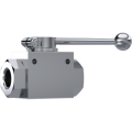 Stainless Steel 2 ways ball valve female BSP TrAle