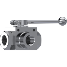 3 Way ball-valve female ISO 228 ZGB3VH 1