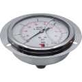 Pressure gauge dn 63 rear connection dn 100 stainless steel Pressure gauge dn 63 rear connection dn 100 stainless steel