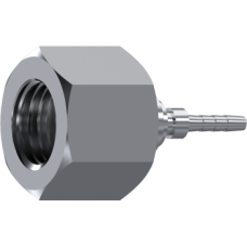 Straight swivel female BSP 60° cone micro-hose Z555040202 Straight swivel female BSP 60° cone micro-hose Z555040202