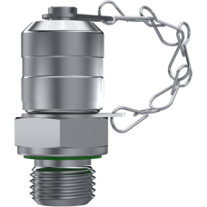 Metric Check couplings with captive seal and metallic cap Z MPR M 10X1.5 Metric Check couplings with captive seal and metallic cap Z MPR M 10X1.5