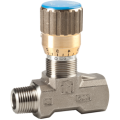 Forged unidirectional flow control valve male/female 350 Bar