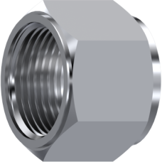 Stainless Steel Nut for twin-ferrule ZKN02