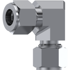 Stainless Steel Twin-Ferrule Equal elbow coupling ZKL02