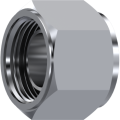 Stainless Steel Twin-Ferrule UNF plug closure