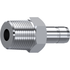 Stainless Steel Twin-Ferrule Male NPT adaptor ZKIAMP0202